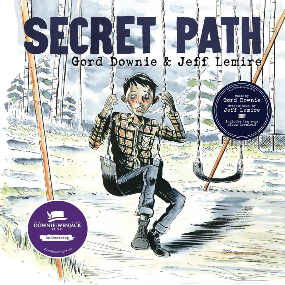 Secret Path graphic novel story Gord Downie Jeff Lemire residential school